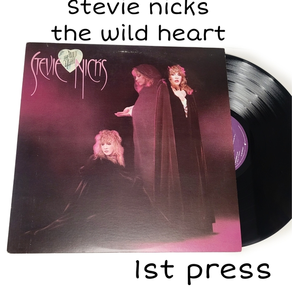 Stevie Nicks The Wild Heart 1st Press Vinyl Record - Picture 1 of 2